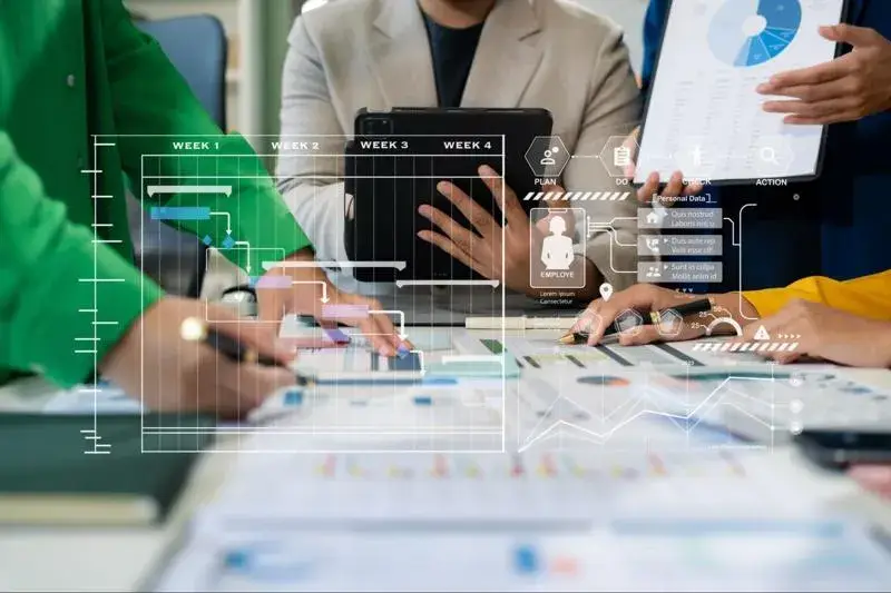 Custom software connects data across departments in one unified system